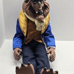Disney Store BEAUTY and The BEAST - The BEAST DOLL 12" Tall